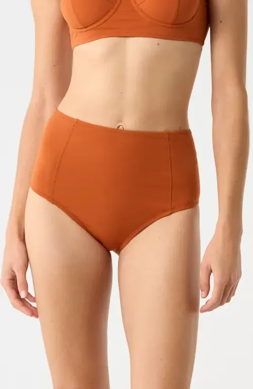 Zahara High Waist Bikini Bottoms by Ulla Johnson