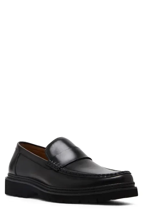 Bradner Loafer in Black Leather