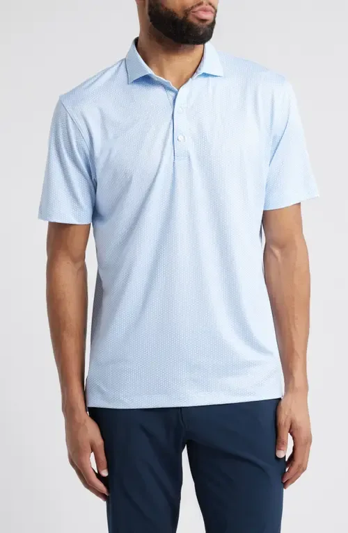 Hex Geo Print Prep-Formance Golf Polo by johnnie-O