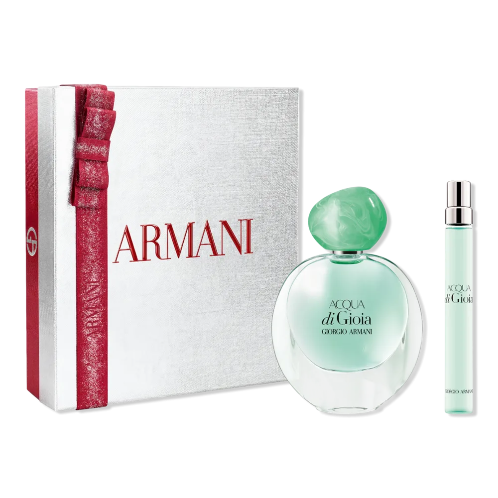 Acqua Di Gioia Eau De Parfum Holiday Gift Set with Travel Spray by ARMANI