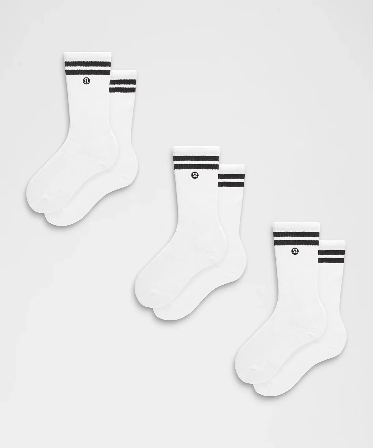 Daily Essential Crew Socks 3 Pack by lululemon
