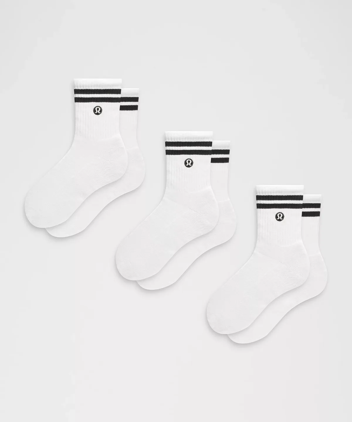 Daily Essential Quarter Socks 3 Pack by lululemon