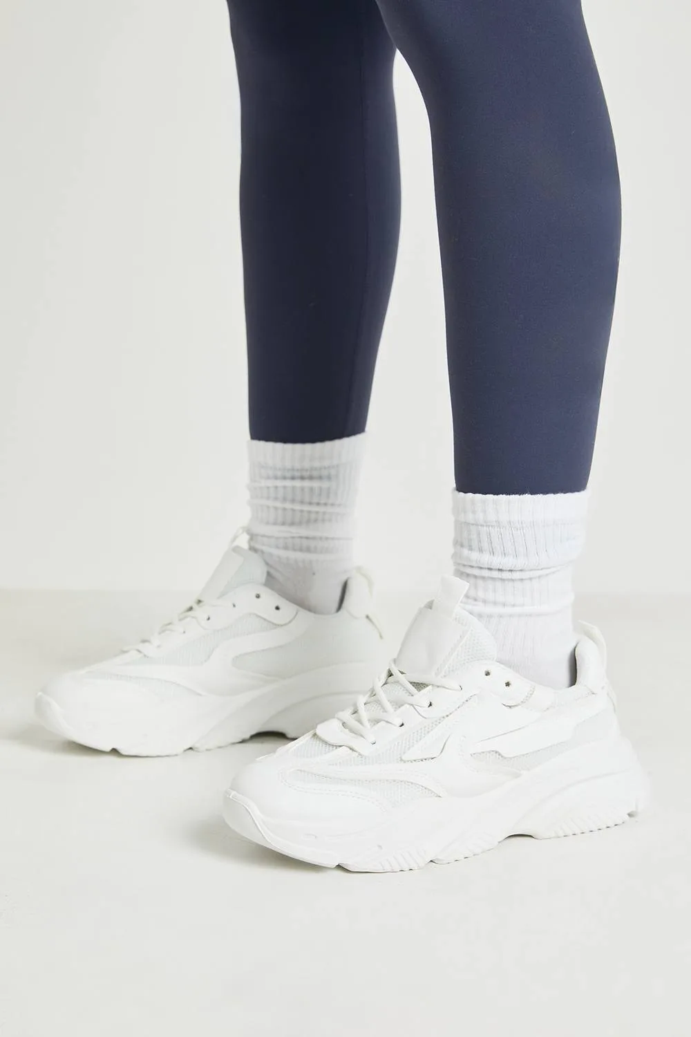 Chunky Sole Trainers by boohoo
