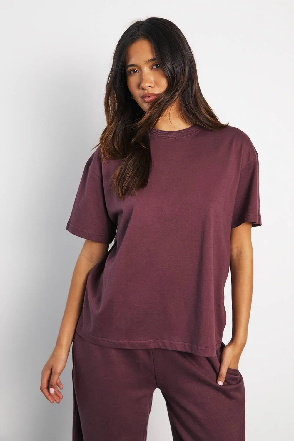 Basic Oversized Short Sleeve T-Shirt by boohoo