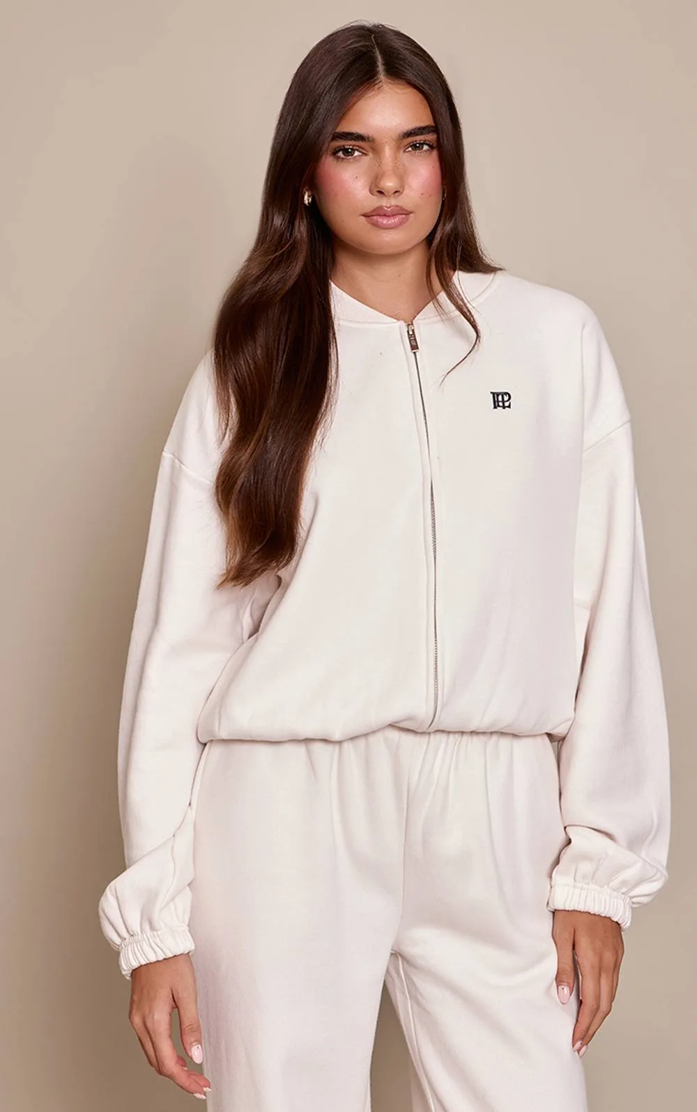 Bomber Sweat Jacket by PrettyLittleThing