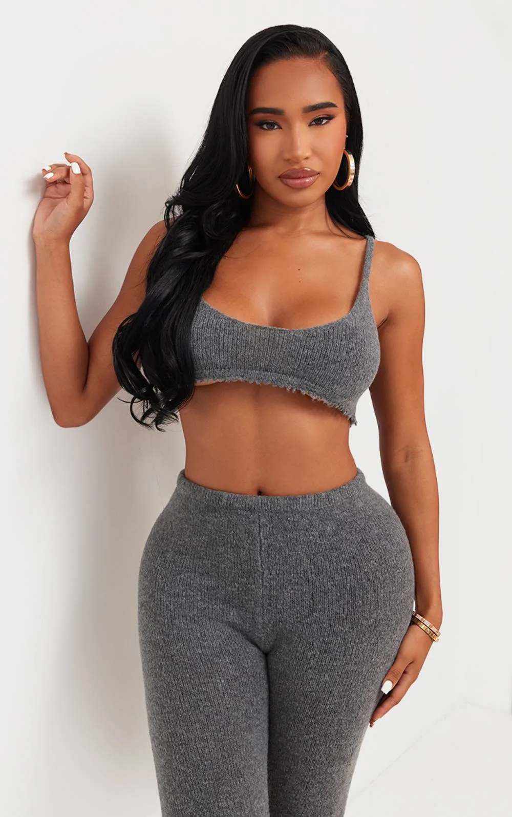 Knit Extreme Crop Bralette by PrettyLittleThing
