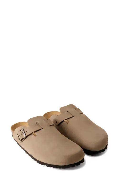Leather Clog by MANGO
