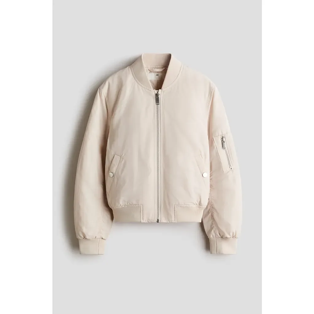 Padded Bomber Jacket by H&M