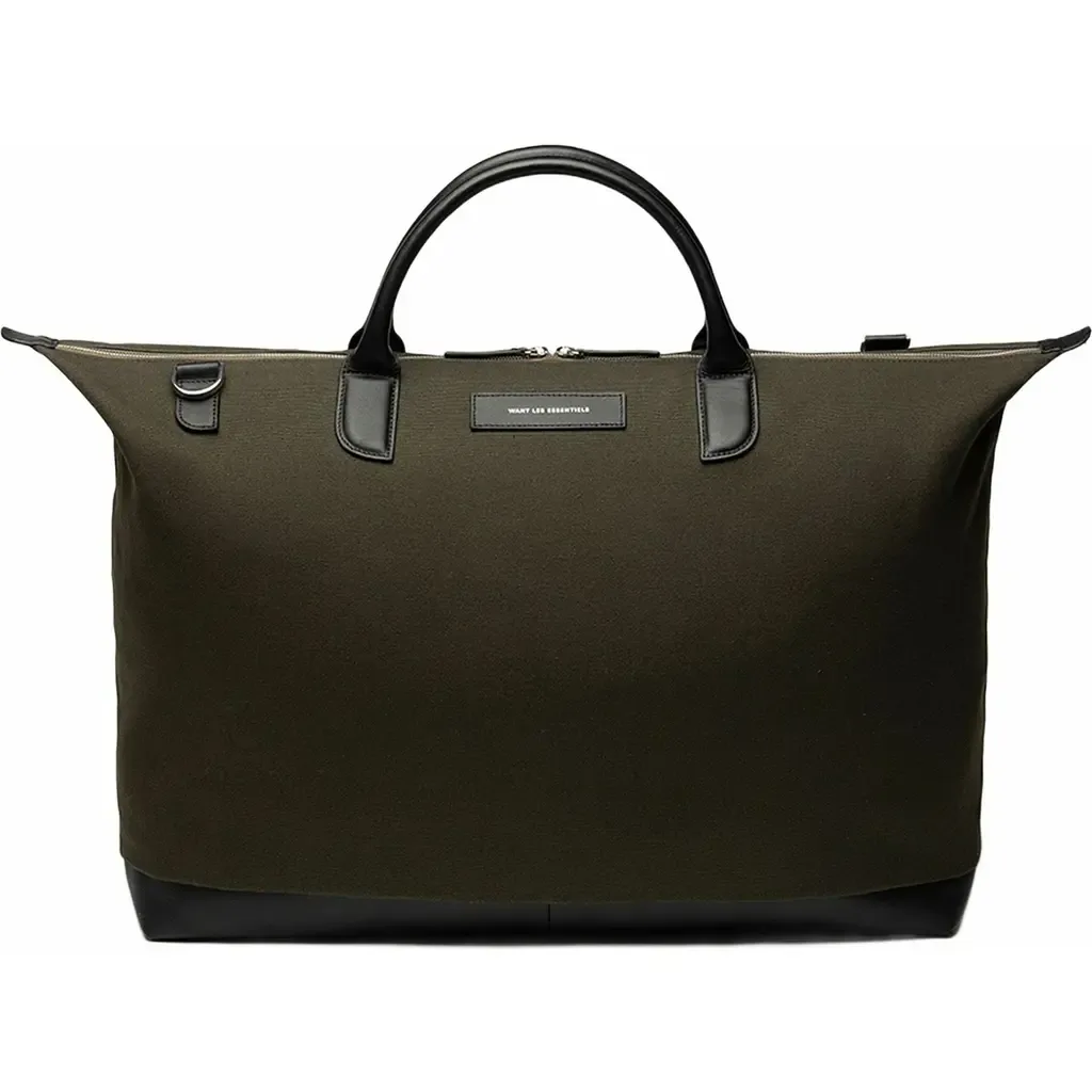 Hartsfield Organic Cotton Canvas Weekender Bag by WANT Les Essentiels