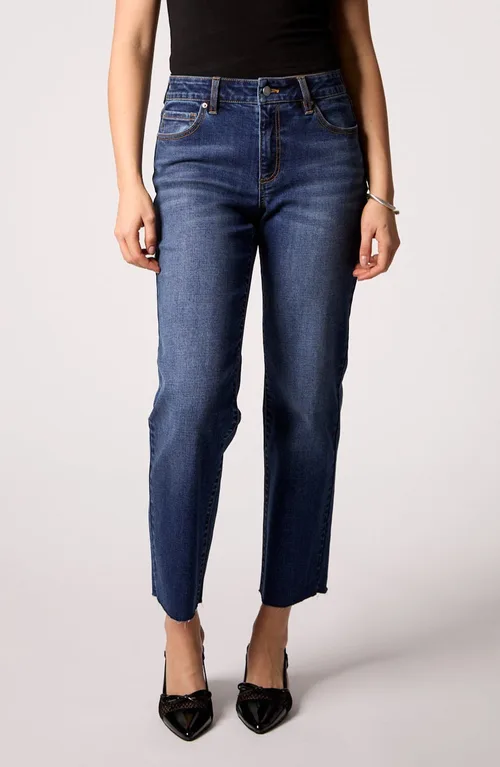 Quinn Mid Rise Straight Jean by BLUE REVIVAL