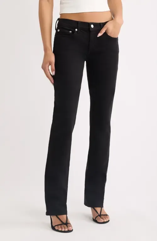 The Lean Low Rise Slim Leg Jeans by Re/Done