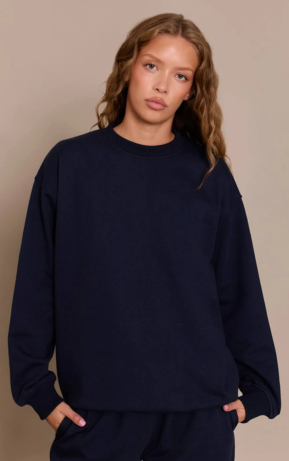 440 GSM Heavyweight Cotton Loopback Sweatshirt by PrettyLittleThing