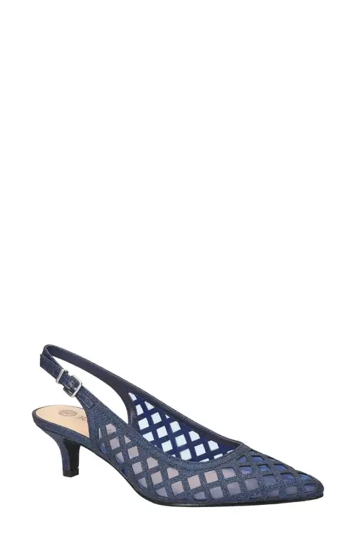 Noel Slingback Pointed Toe Pump