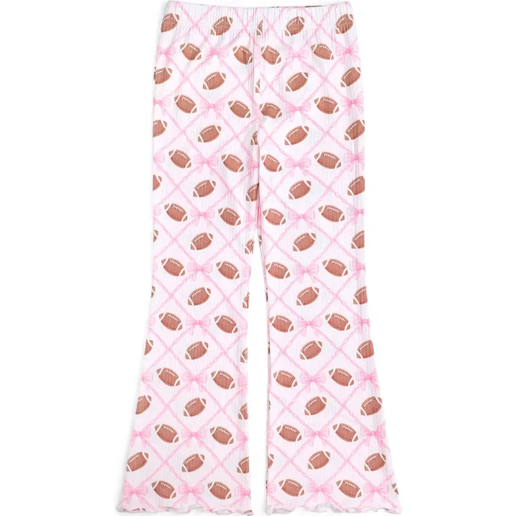 Football Trellis Flare Legging by Sweet Wink
