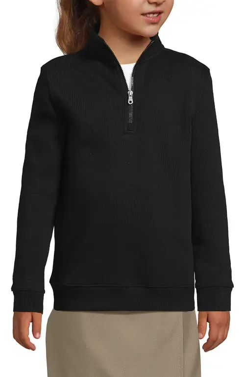 Quarter Zip Sweatshirt by Lands' End