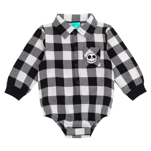 Nightmare Before Christmas Jack Skellington One Piece Bodysuit by Disney