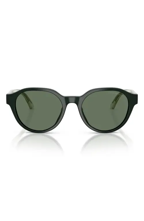 48mm Small Phantos Sunglasses by Emporio Armani