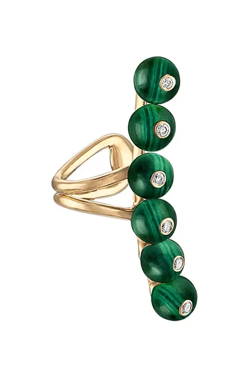 Bubbles Ear Cuff by EDEN PRESLEY