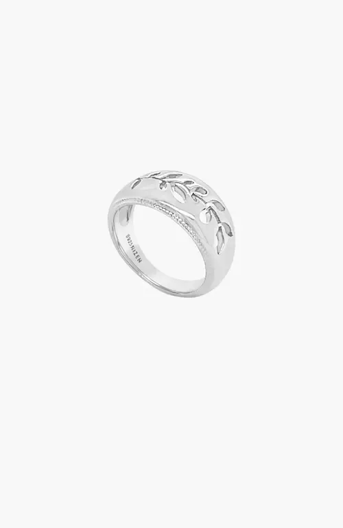 Olive Branch Ring in Sterling Silver by Rizen Jewelry