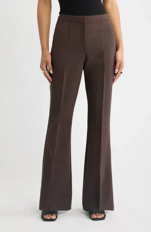 Icon Twill Flare Pants by Open Edit