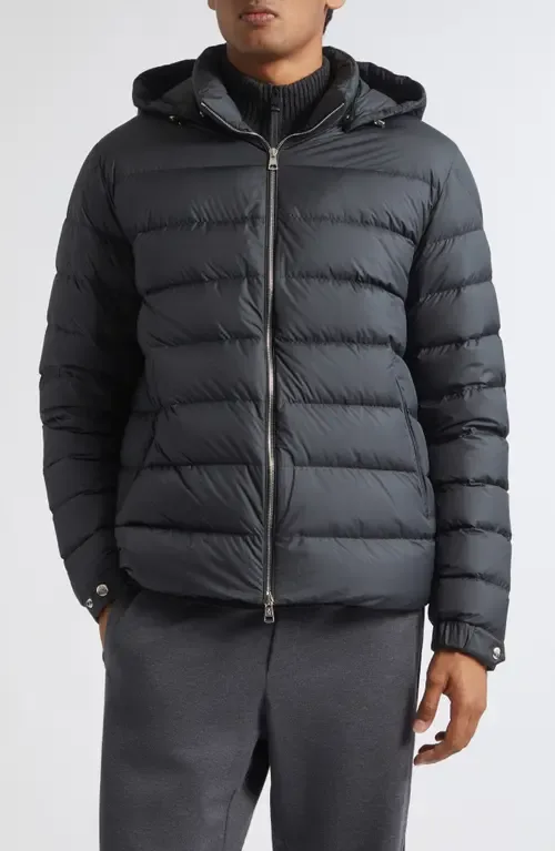 Arneb Down Puffer Jacket with Removable Hood by Moncler