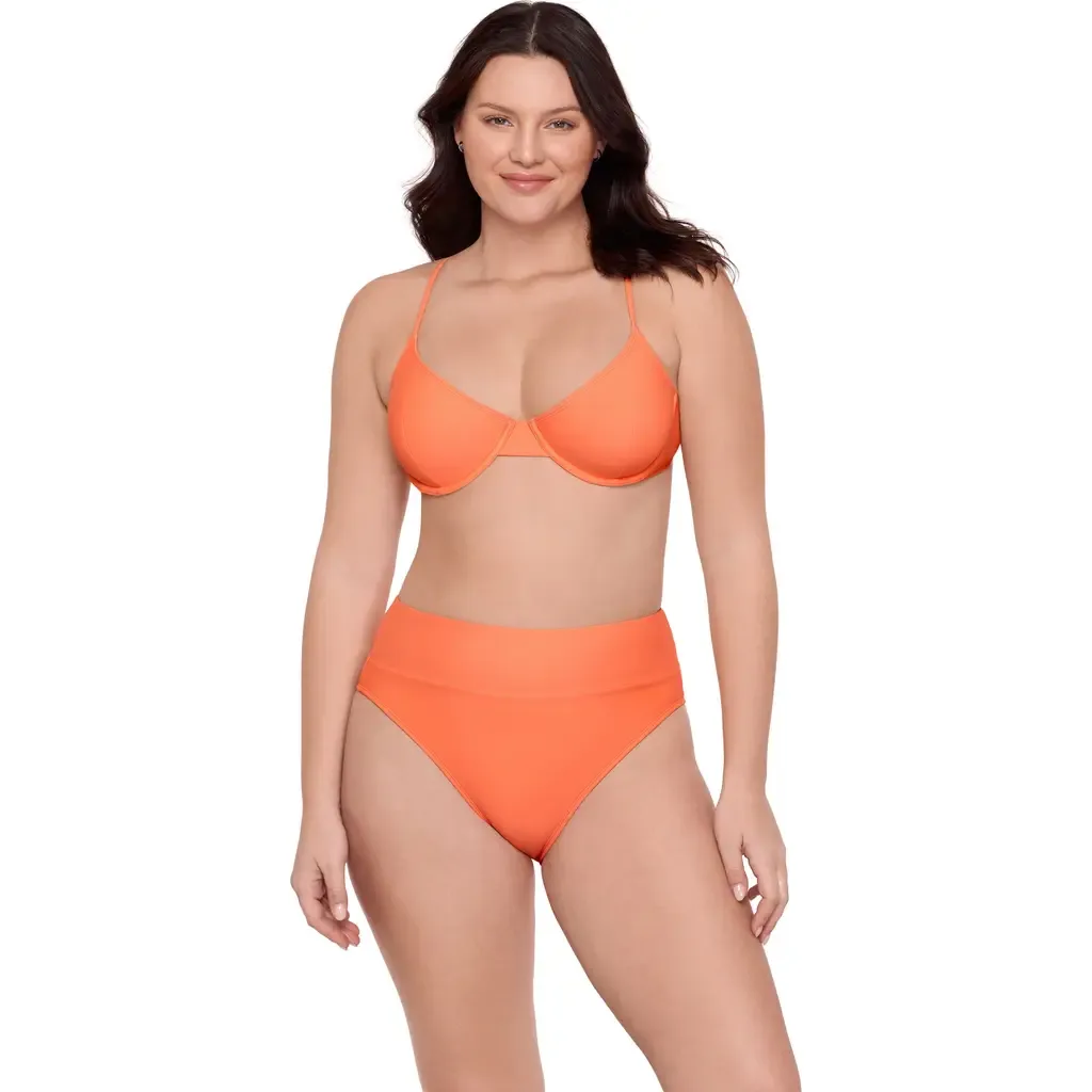 Demi Scoop Underwire Bikini Set by Aqua Green
