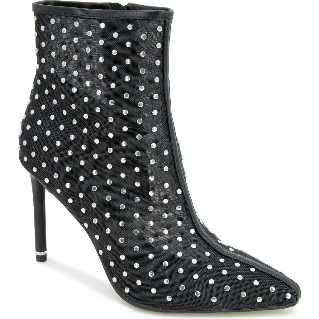 Quincy Stud Mesh Bootie