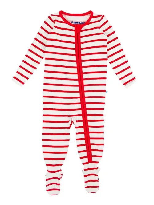 Modal Blend One Piece Footie Pajamas by RuggedButts