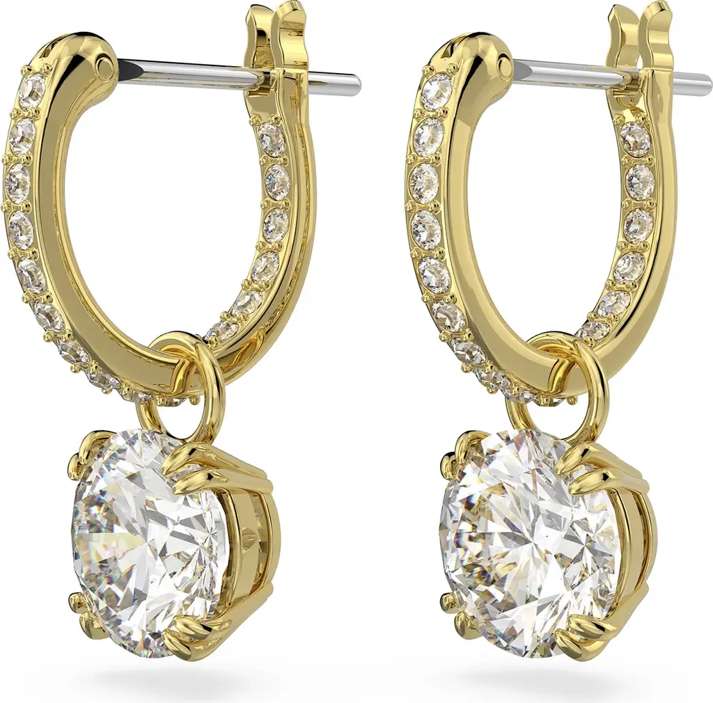 Stilla Huggie Hoop Earrings by Swarovski