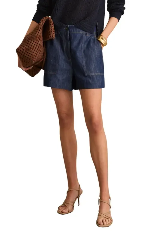 Ashby Linen Shorts by Reiss