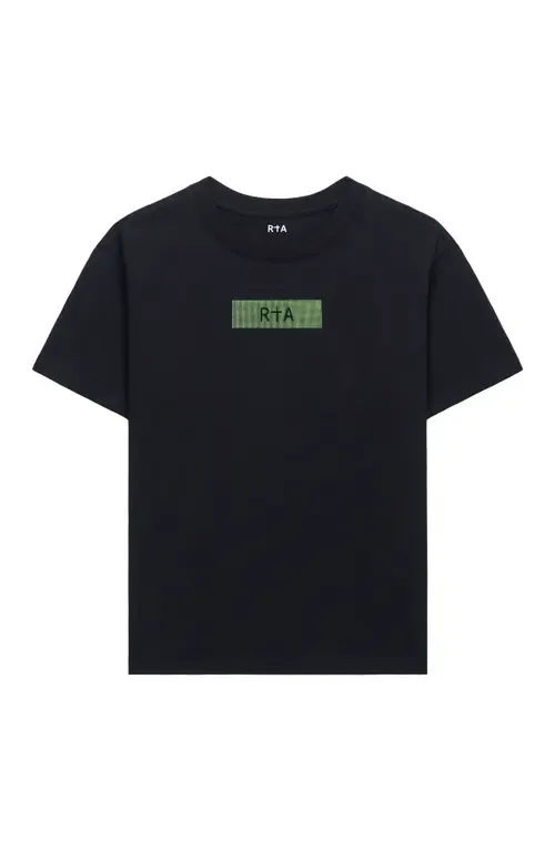 Lawson Binary Logo Graphic T-Shirt by RtA