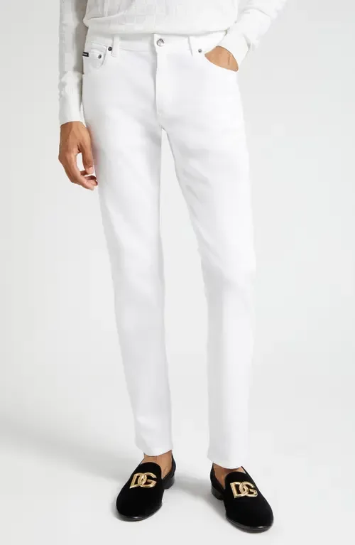 Stretch Slim Fit Jeans by Dolce&Gabbana