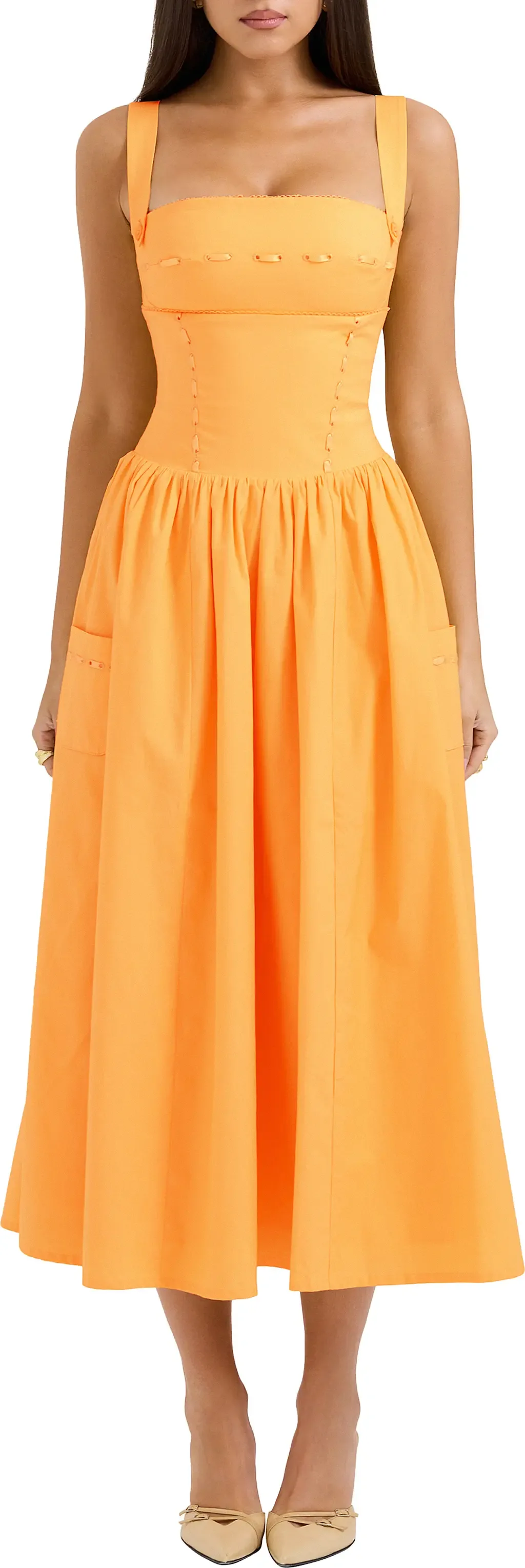 Vivien Midi Sundress