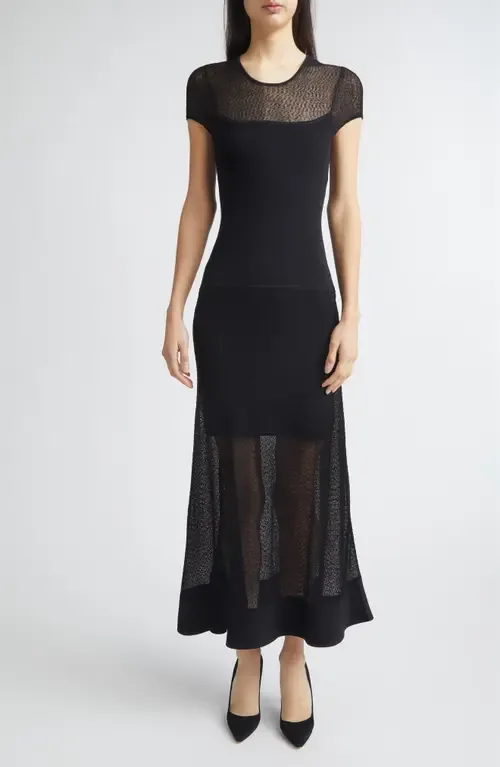 Short Sleeve Drop Waist Dress by Jason Wu Collection