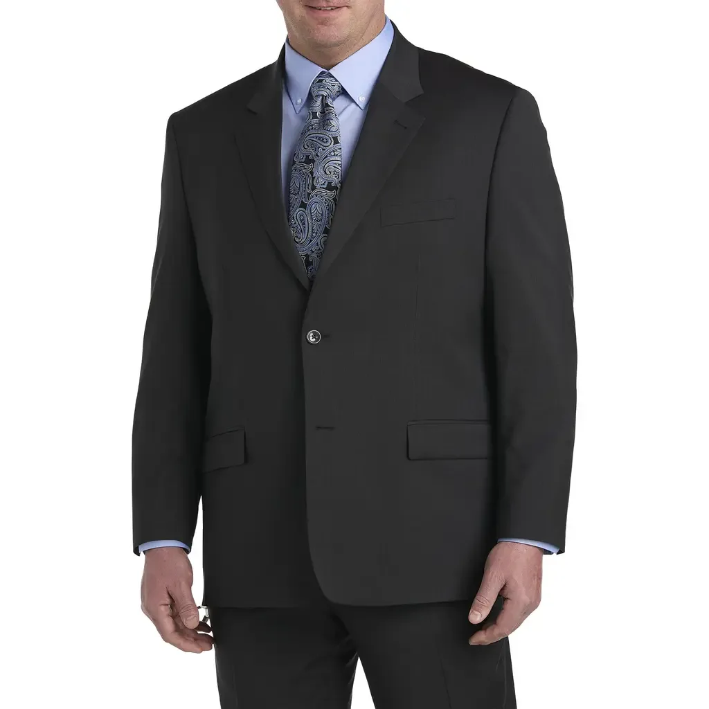 Jacket-Relaxer Suit Jacket by Oak Hill Premium by DXL