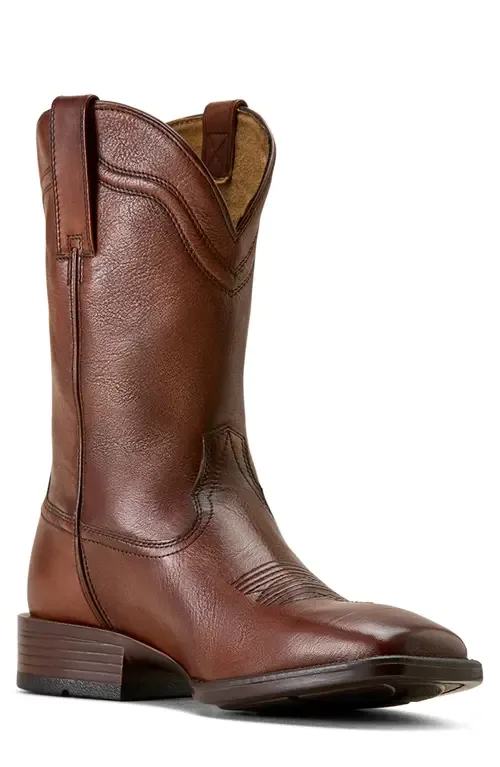 Alden Wide Square Toe Western Boot by Ariat