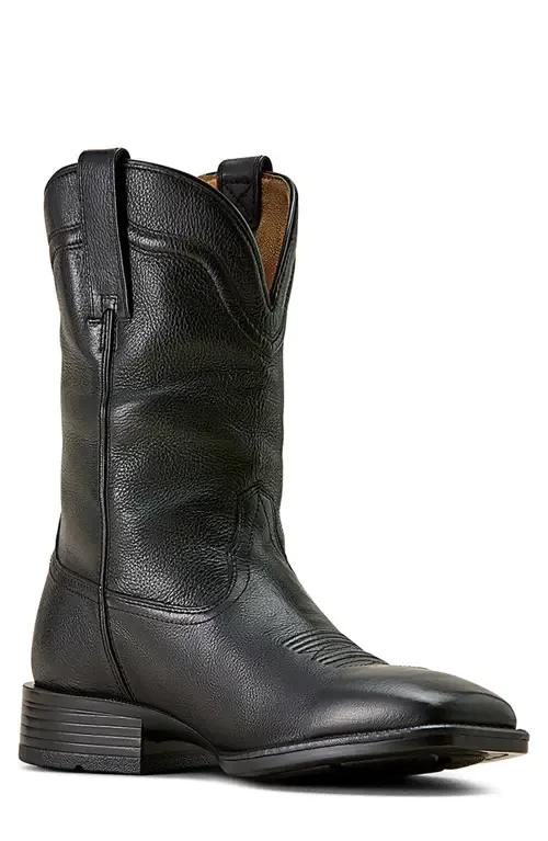 Alden Wide Square Toe Western Boot