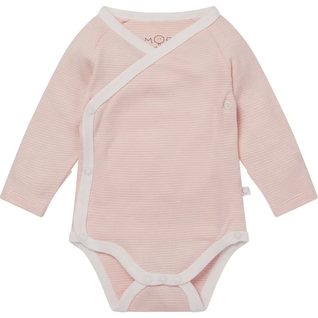 Long Sleeve Wrapover Bodysuit by MORI