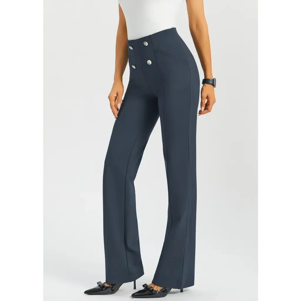 Atlantic DPYP Dress Pant Yoga Pants Wide Leg by Betabrand