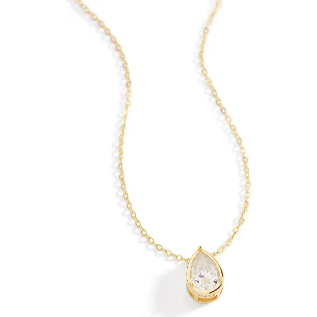 Teardrop Necklace by Mint & Lily