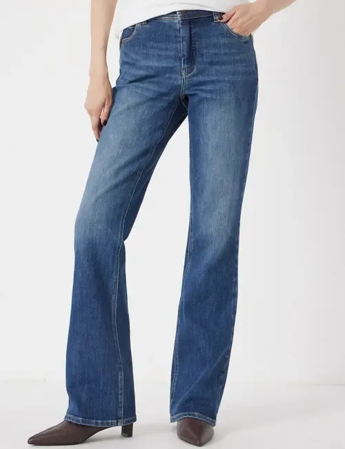 Eliana Mid Rise Bootcut Jeans by Hush