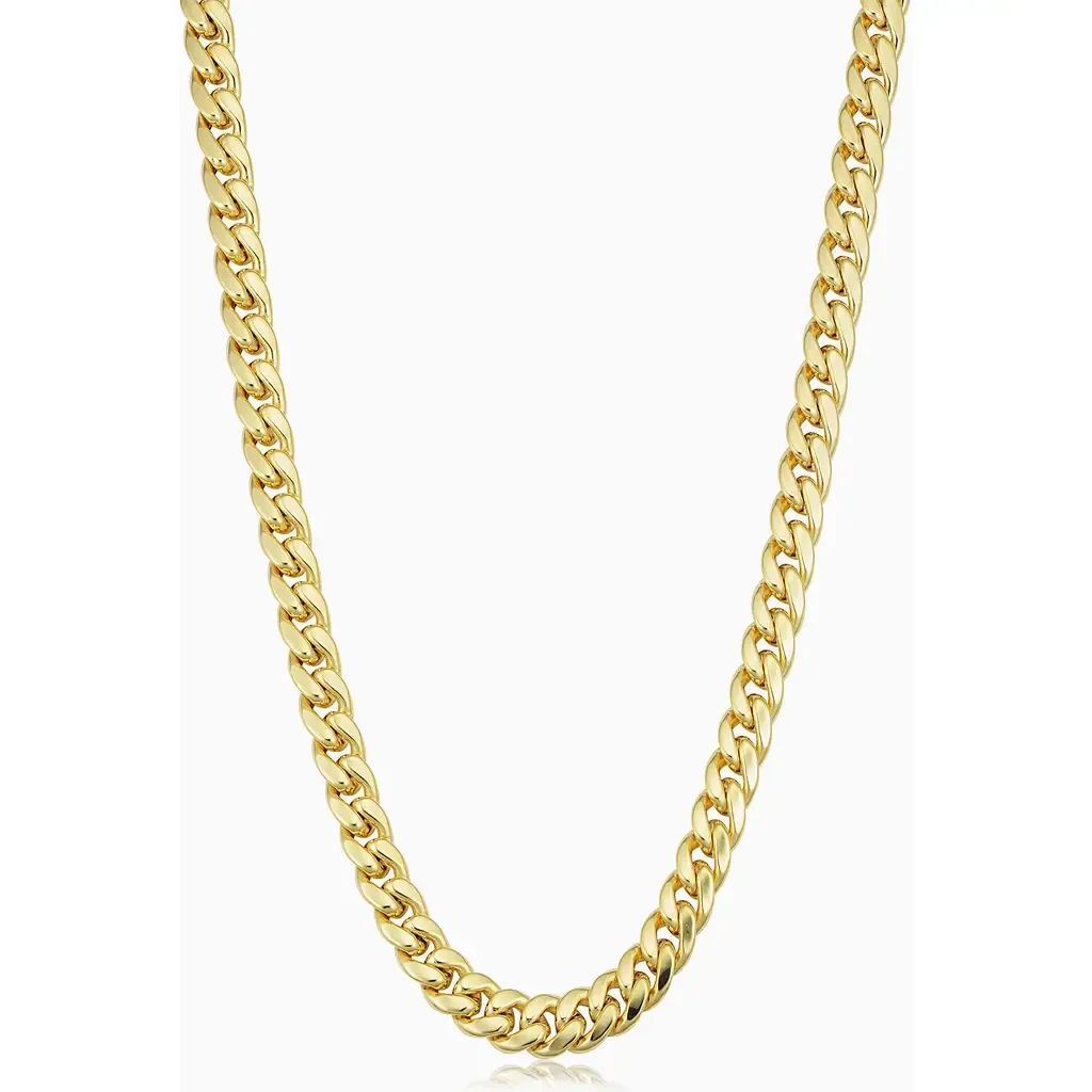 Estate Cuban Statement Chain in 14K Gold