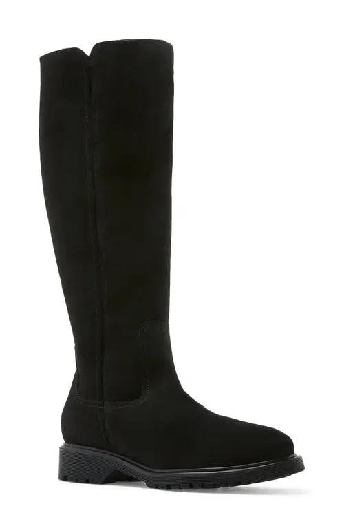 Harry Waterproof Knee High Boot in Suede by La Canadienne