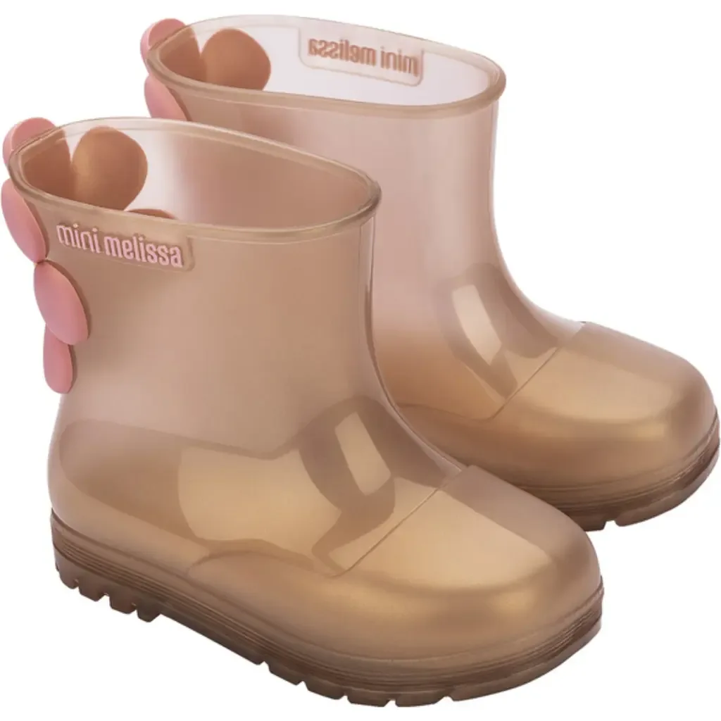 Welly Bloomy Waterproof Rain Boot by Mini Melissa