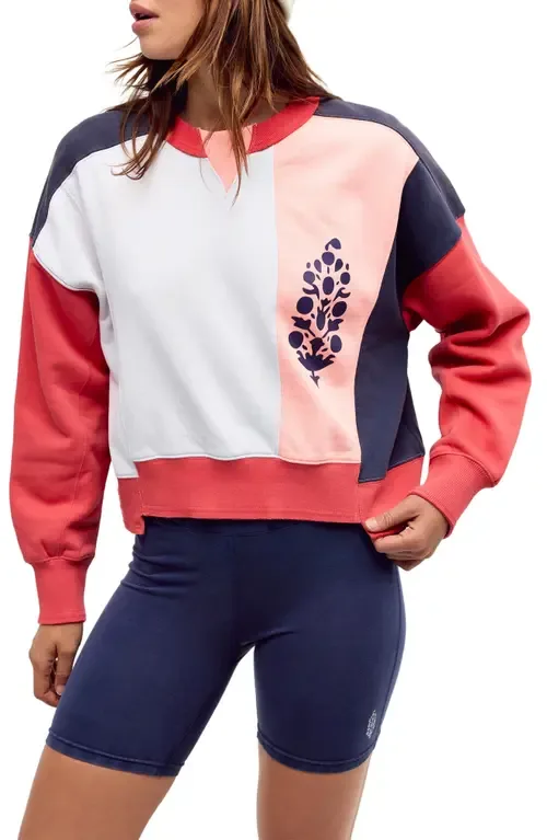 FP Movement Intercept Logo Crewneck Sweatshirt by Free People