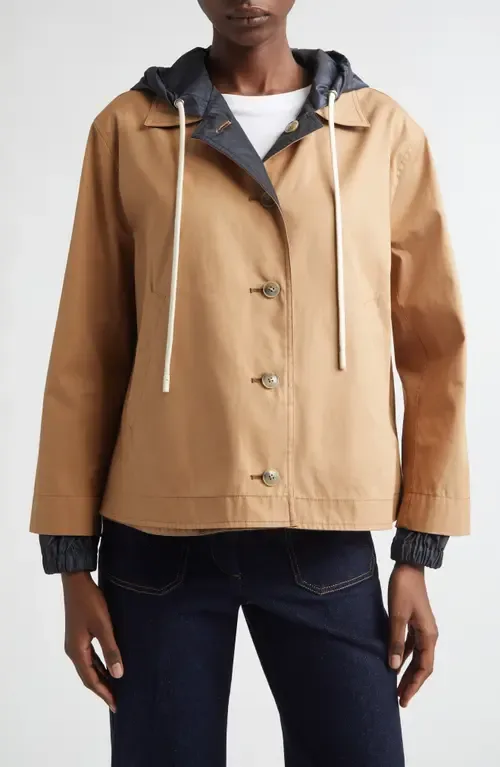 Techno Hooded Reversible Jacket by Herno