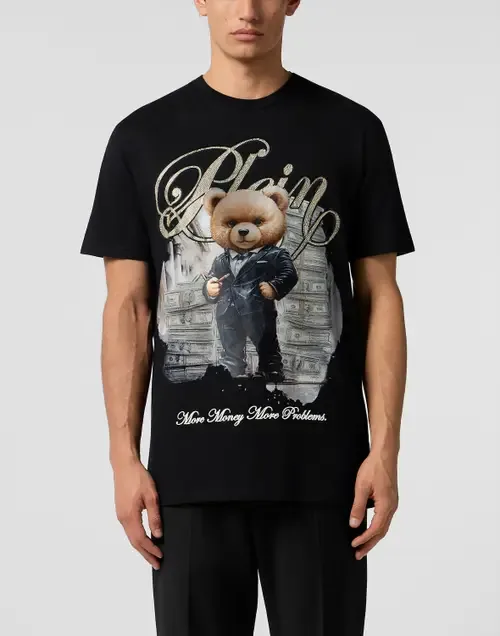 Round Neck T-Shirt Teddy Money by PHILIPP PLEIN