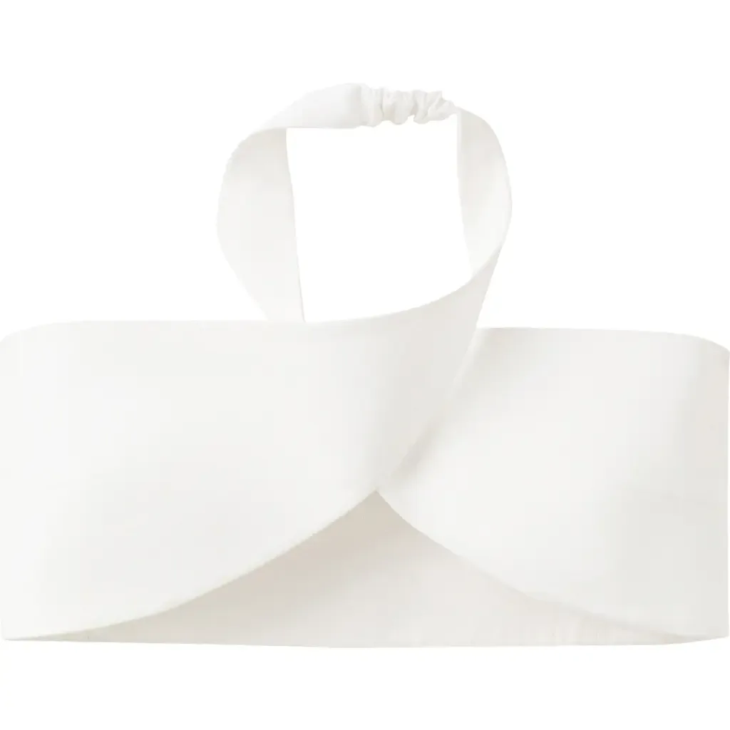Dario Halter Neck Crop Top by MANGO