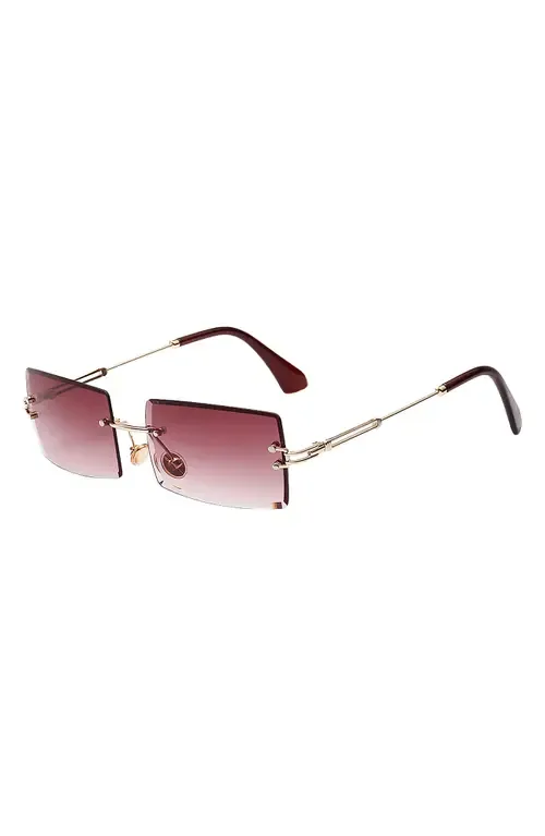 Miami 58mm Rectangle Sunglasses by Fifth & Ninth
