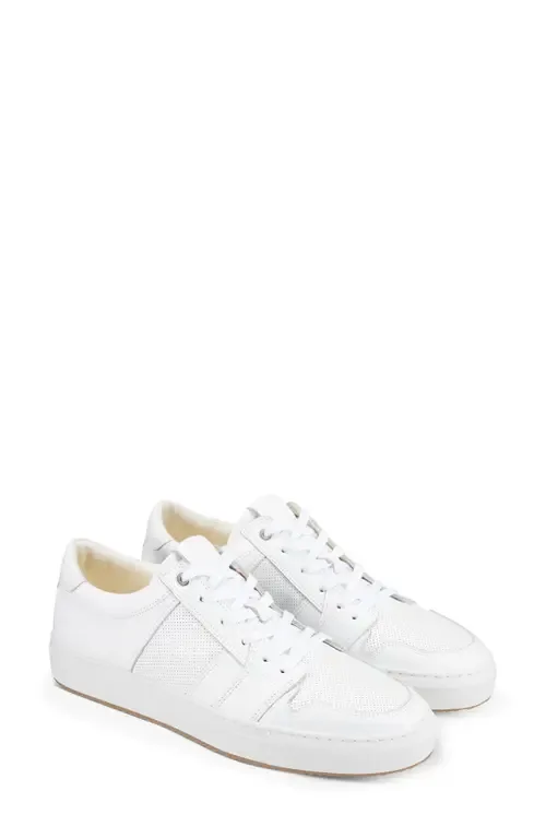 Court Sneaker in White Leather by GREATS